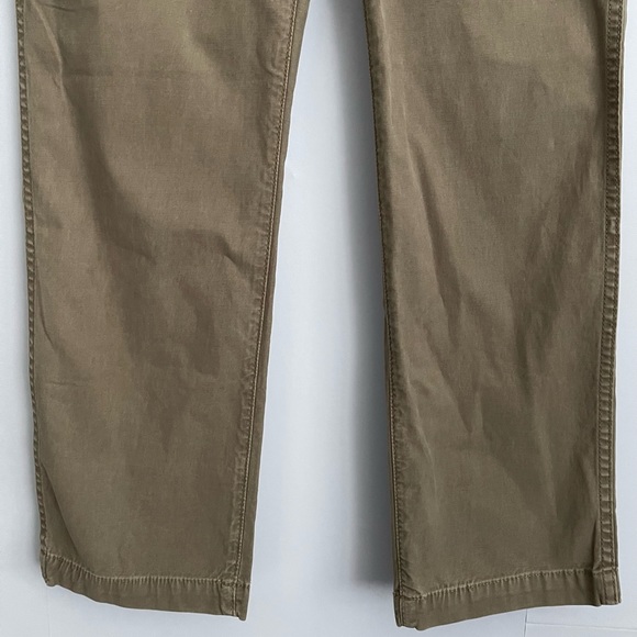 NEW Madewell Tan Stovepipe Fatigue Pants Tencel Lyocell Edition US 27 - Picture 7 of 9